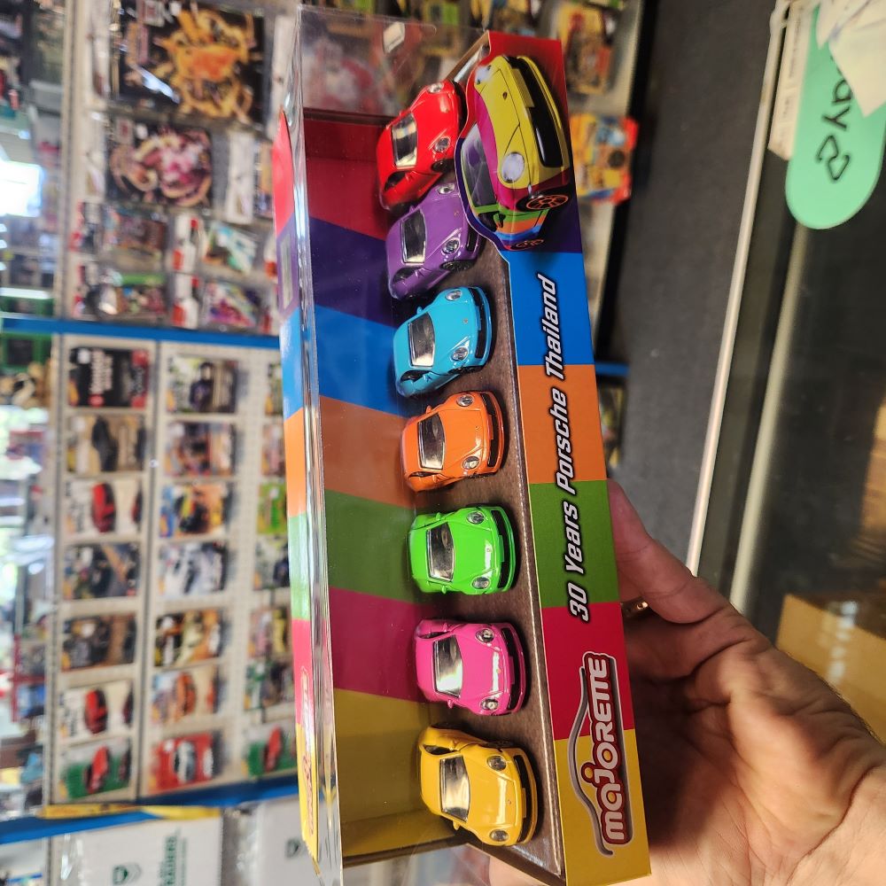 Majorette - Porsche Colour Series: Thailand 30th Anniversary - 7 Piece Gift Pack