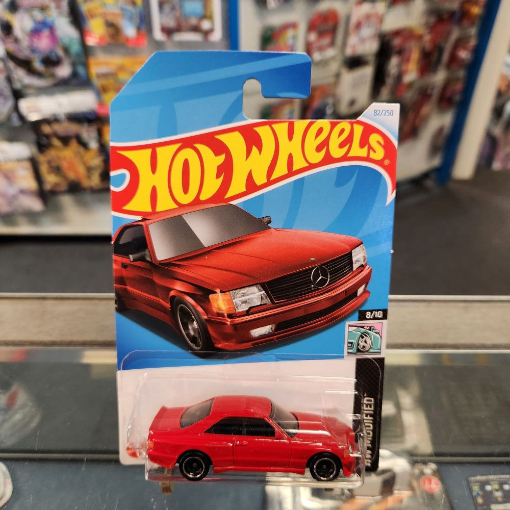 Hot Wheels - '89 Mercedes-Benz 560 SEC AMG - Long Card