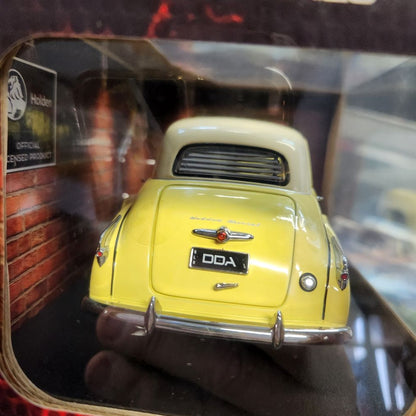 DDA - Holden 1953 FJ Sedan - Two Tone Light Yellow - 1:24 Scale