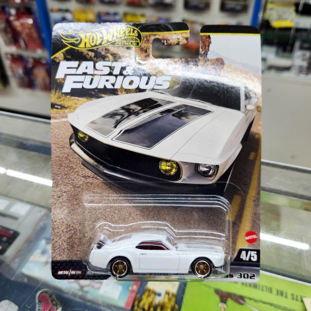 Hot Wheels Premium - Fast & Furious - 1969 Ford Mustang Boss 302