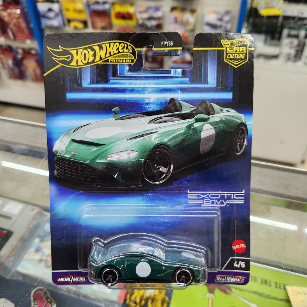 Hot Wheels Premium - Car Culture 'Exotic Envy' - Aston Martin  V12 Speedster