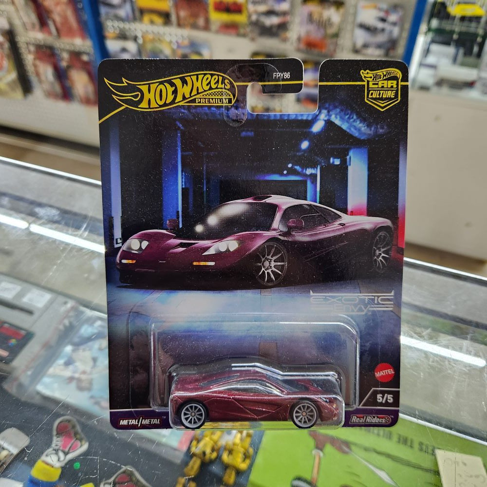 Hot Wheels Premium - Car Culture 'Exotic Envy' - McLaren F1