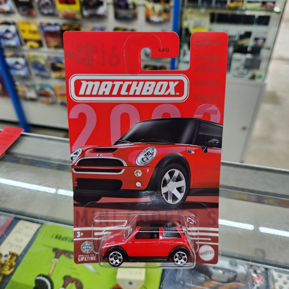 Matchbox Mini Cooper S 2003 – Modellauto In Rot, Metallteile, Im Maßstab, Sammlerstück