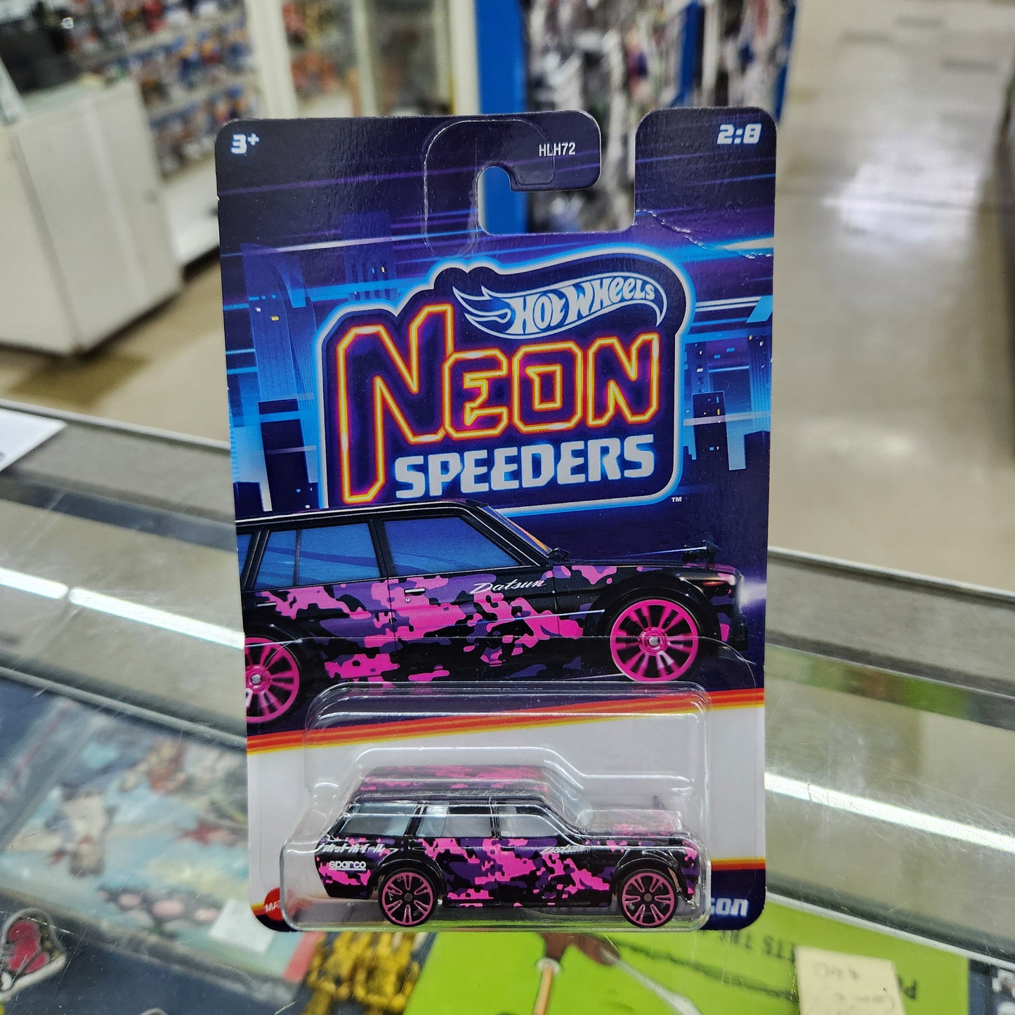 Hot Wheels - Neon Speeder - Datson 510 Wagon