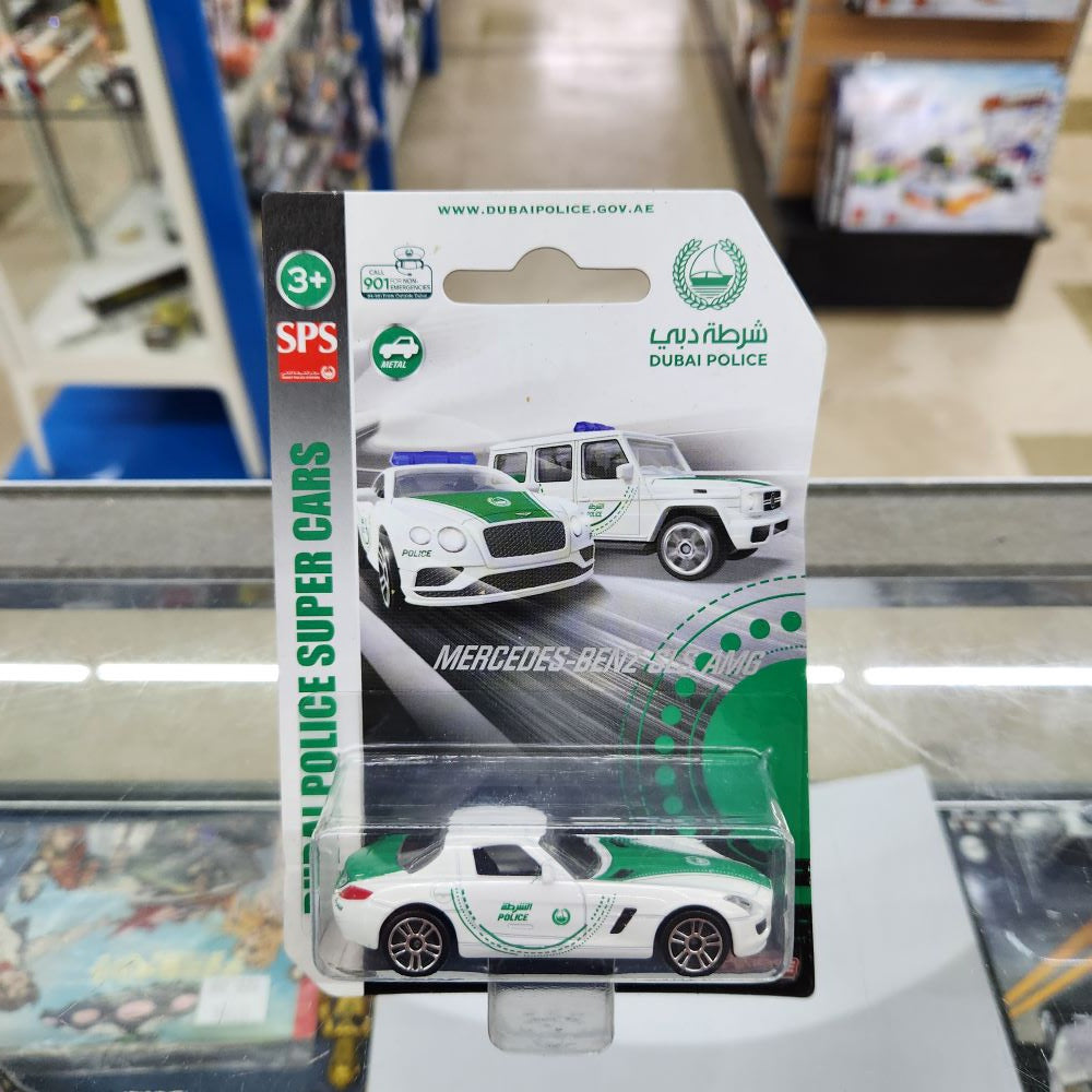 Majorette - Dubai Police Super Cars - Mercedes-Benz SLS AMG