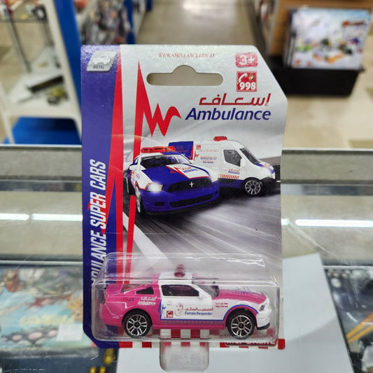 Majorette - Dubai Ambulance Series - Mustang 'Female Responder'