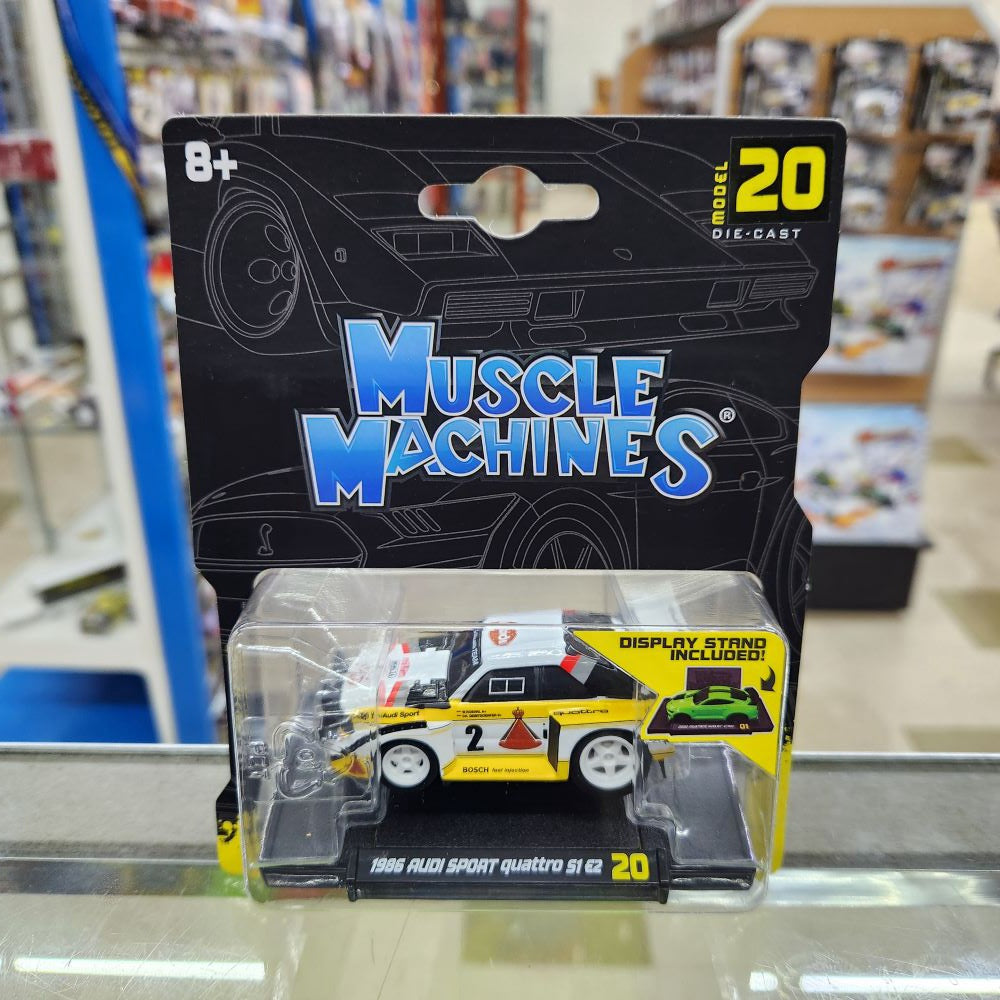 Maisto Muscle Machines - Series 4 - 1986 Audi Sport Quattro (Model 20)