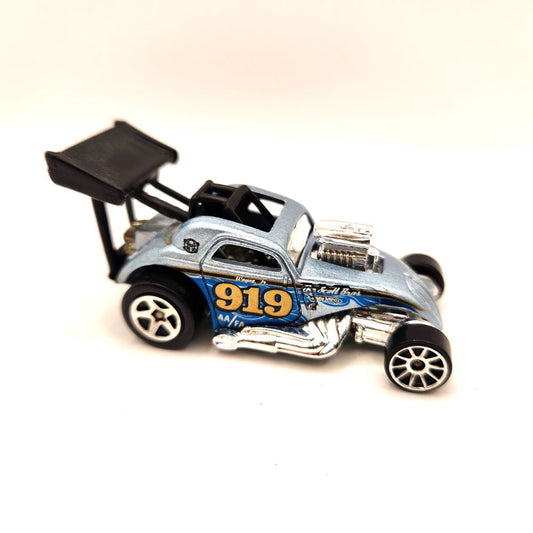 Uncarded - Hot Wheels - Fiat 500 C Bradley #919 Light Blue