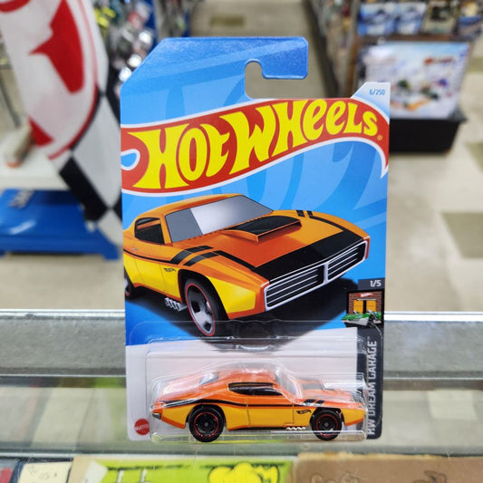 Hot Wheels - Custom Otto (Orange) - Long Card