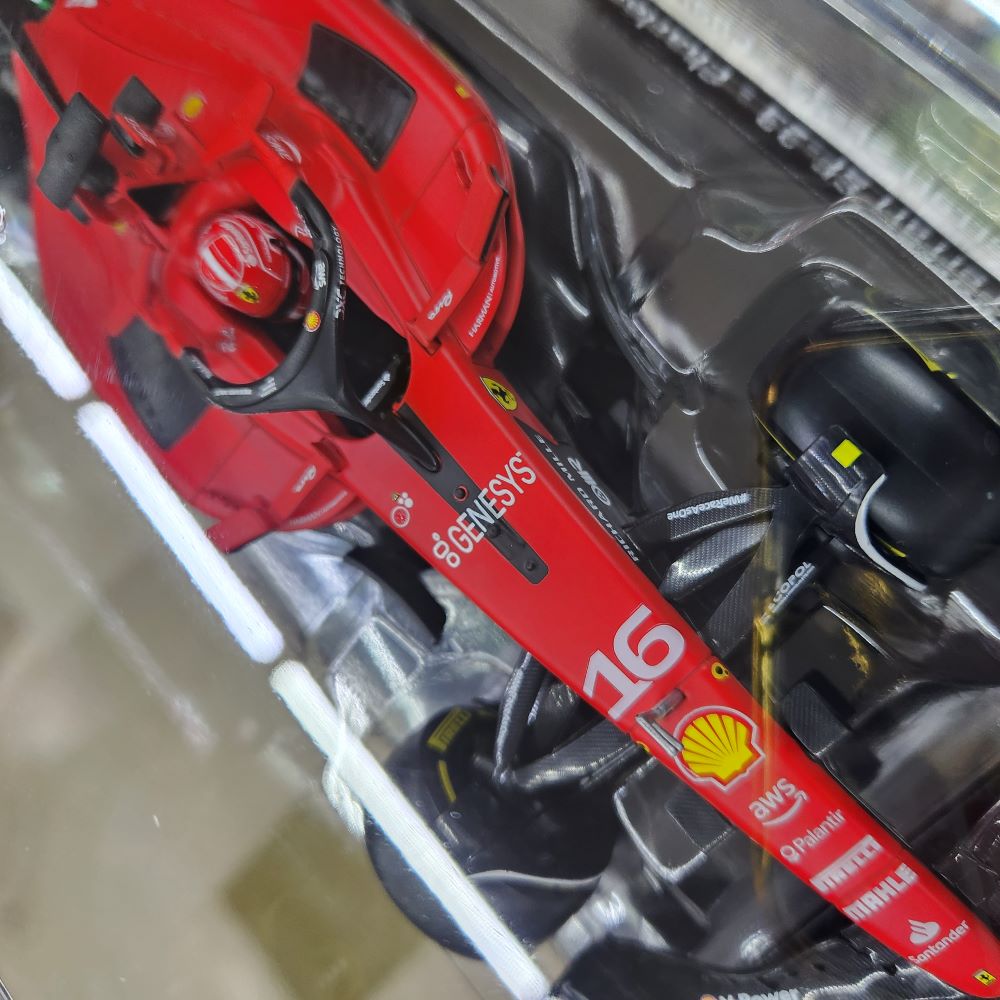 BBurago - 2023 Ferrari SF-23 #16 - Charles Leclerc - 1:24 Scale