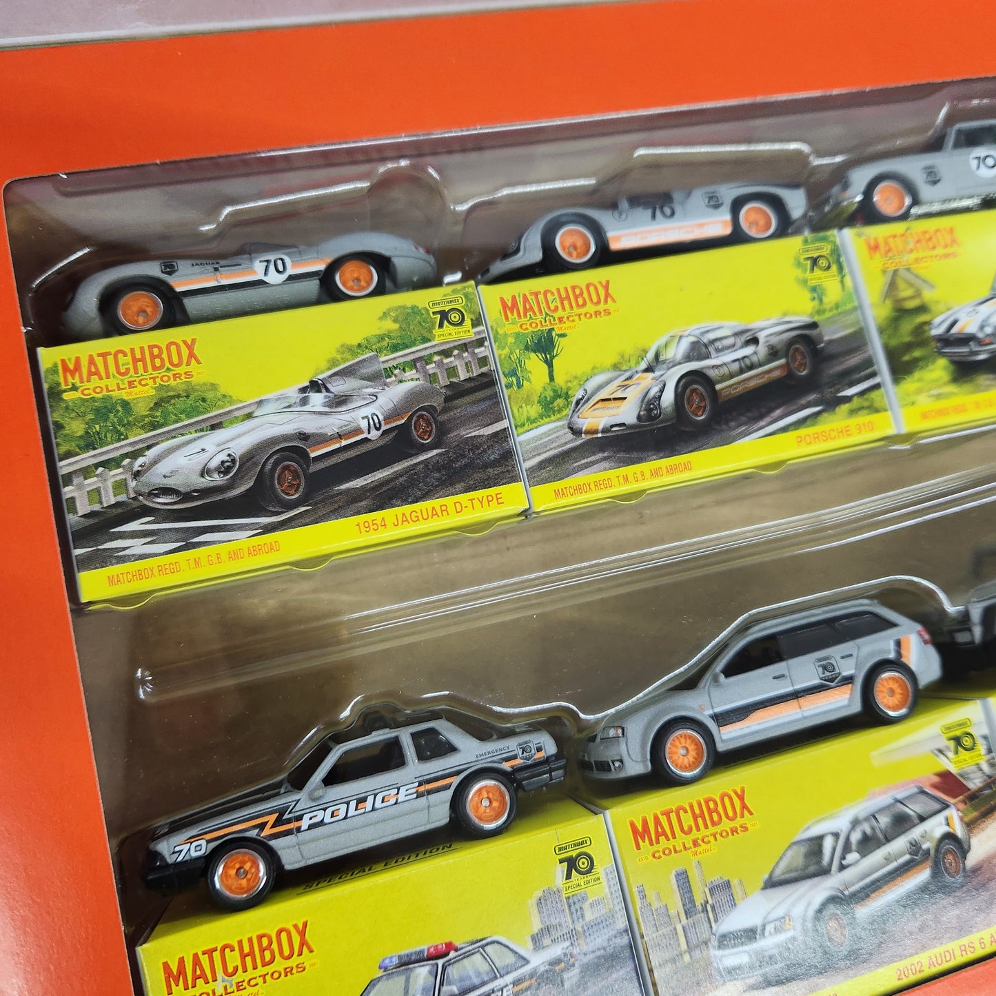 Matchbox - 70th Anniversary 8 Car Pack - Collectors Edition