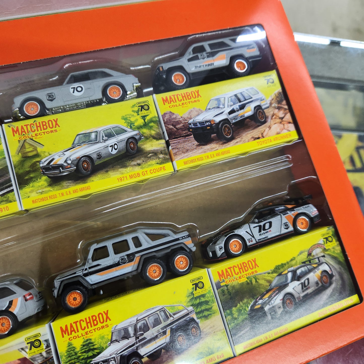 Matchbox - 70th Anniversary 8 Car Pack - Collectors Edition