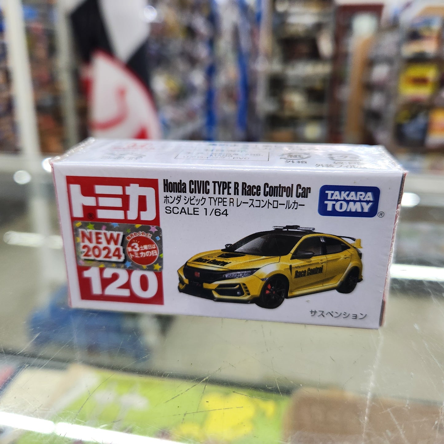 Takara Tomy Tomica - Honda Civic Type R Race Control Car