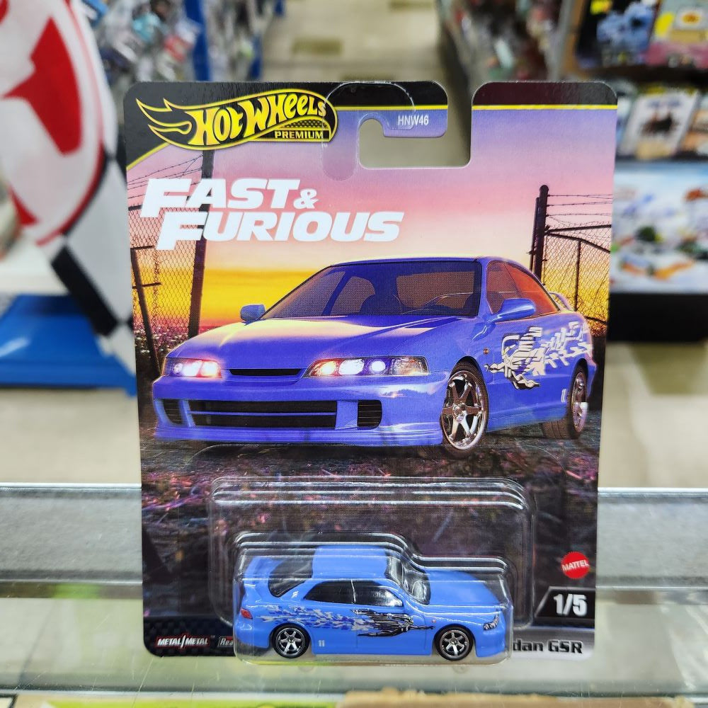 Hot Wheels Premium - Fast & Furious - Custom Acura (Honda) Integra Sedan GSR