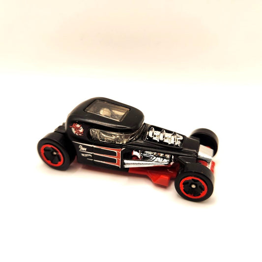 Uncarded - Hot Wheels - Mod Rod (Red and Black)