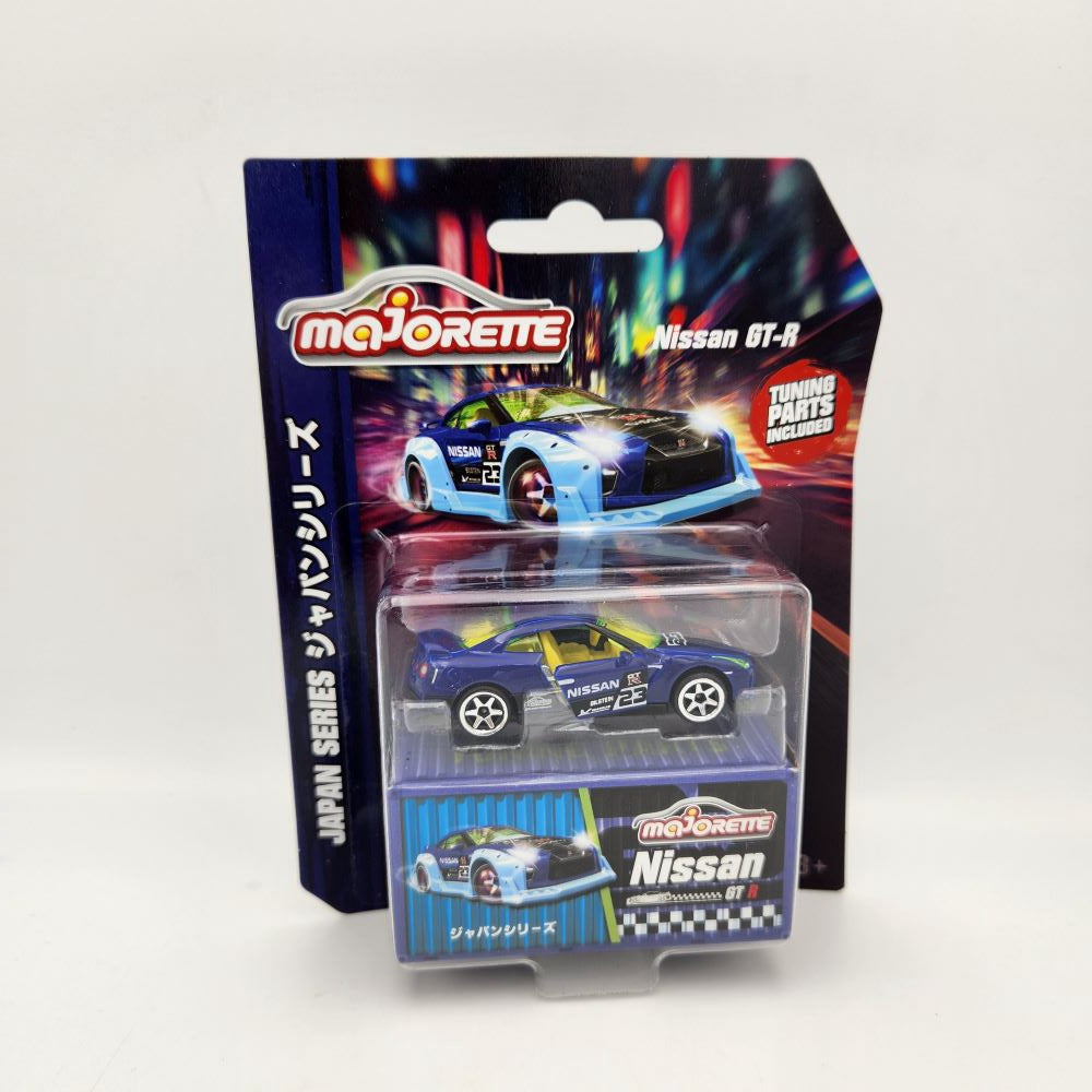 Majorette - Japan Series - Deluxe Cars - Nissan Skyline GT-R (R35) (Blue)