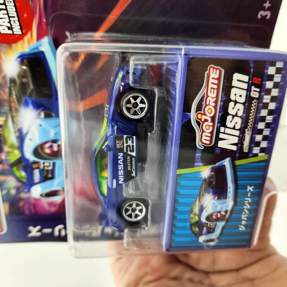 Majorette - Japan Series - Deluxe Cars - Nissan Skyline GT-R (R35) (Blue)