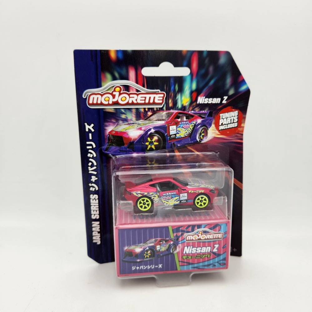 Majorette - Japan Series - Deluxe Cars - Nissan Z (Hot Pink)