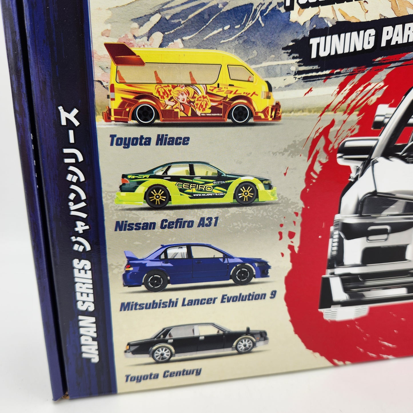 Majorette - Japan Series - Tuning Pack with BONUS CAR (Ver 1.)