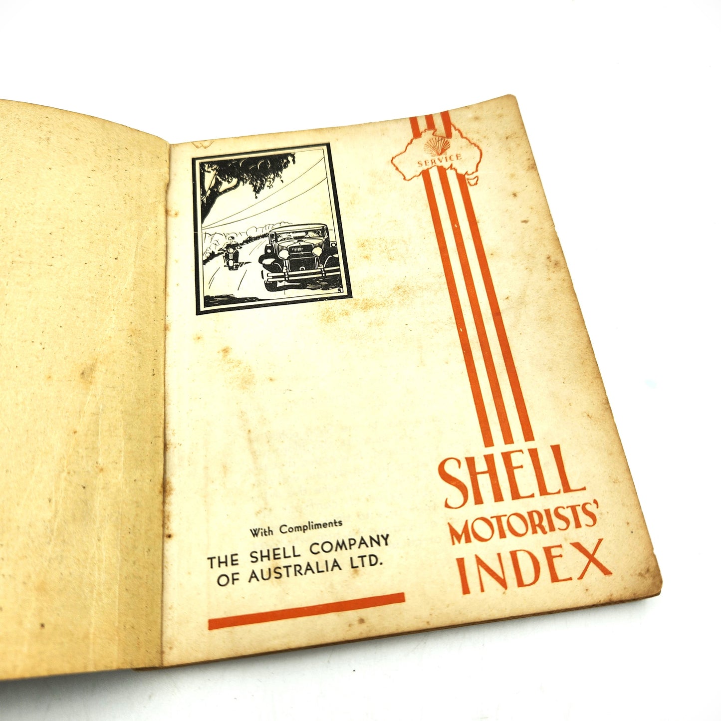 Paperback - Shell Motorist Index - 128 Pages