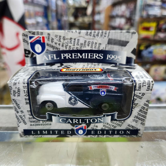 Matchbox - Holden FJ Panel Van 'AFL Premiers 1995' - Carlton