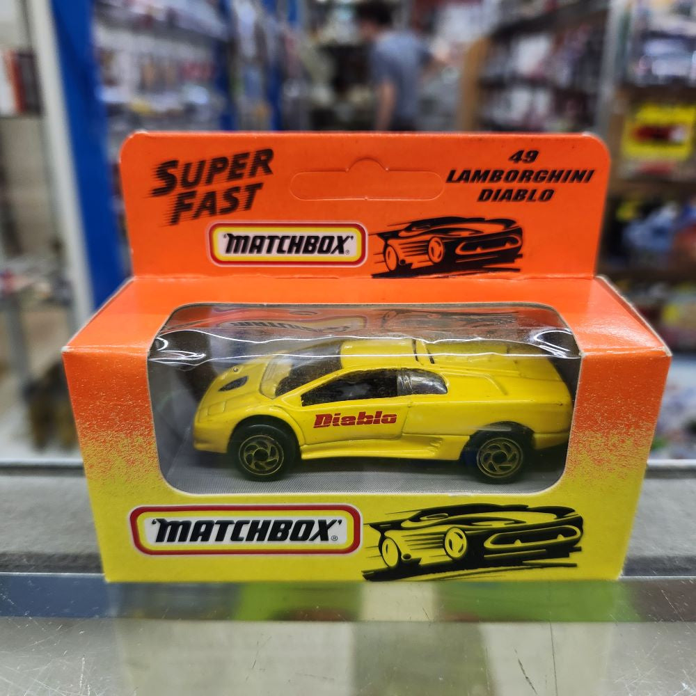 Matchbox - Lamborghini Diablo (Yellow)