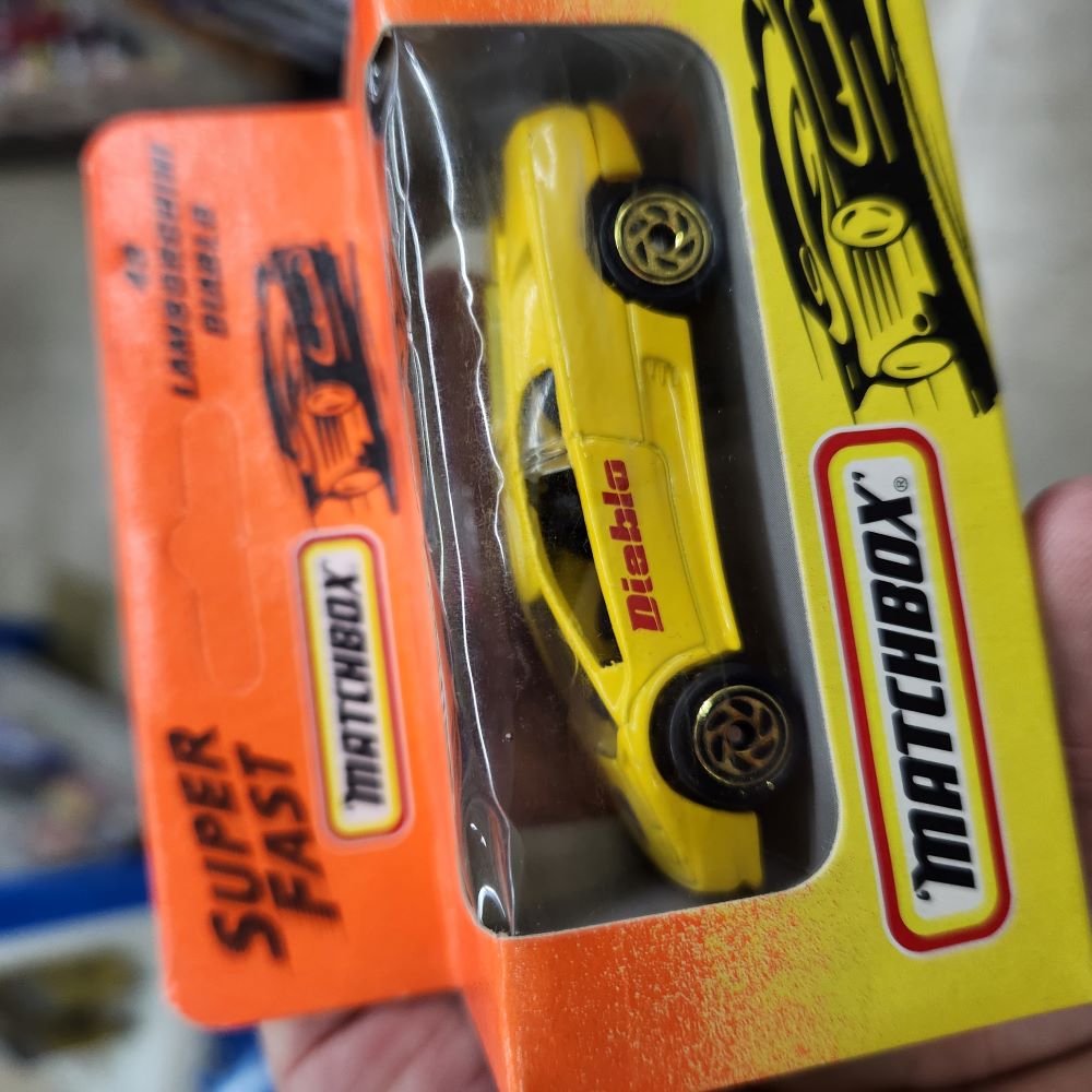 Matchbox - Lamborghini Diablo (Yellow)