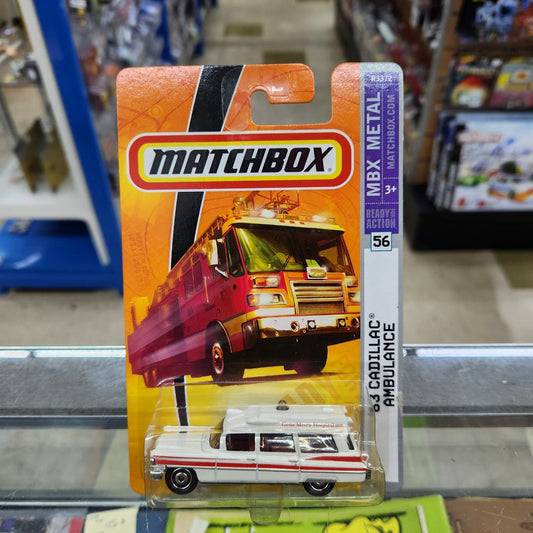 Matchbox - 1963 Cadillac Ambulance 'Gene Mercy Hospital'