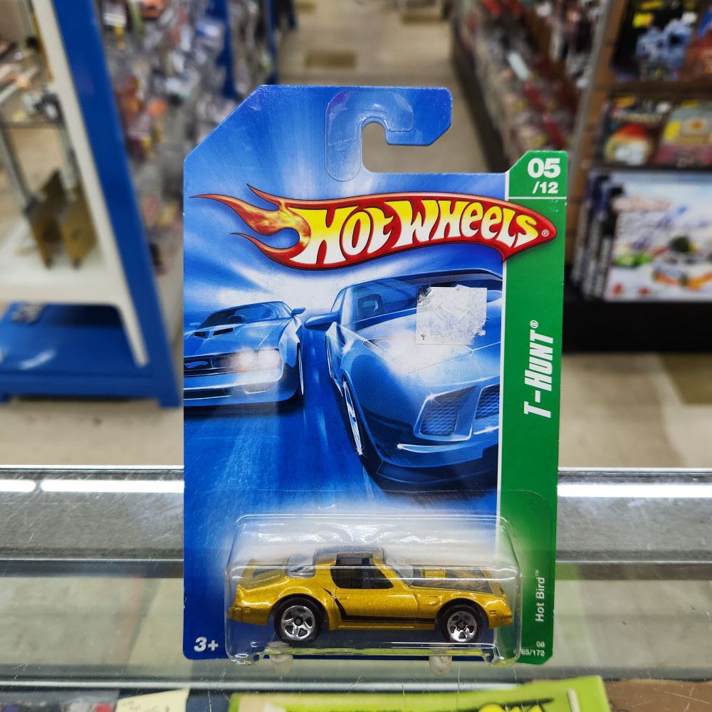 Hot Wheels - Pontiac 'Hot Bird' Trans Am (Gold) - T-Hunt