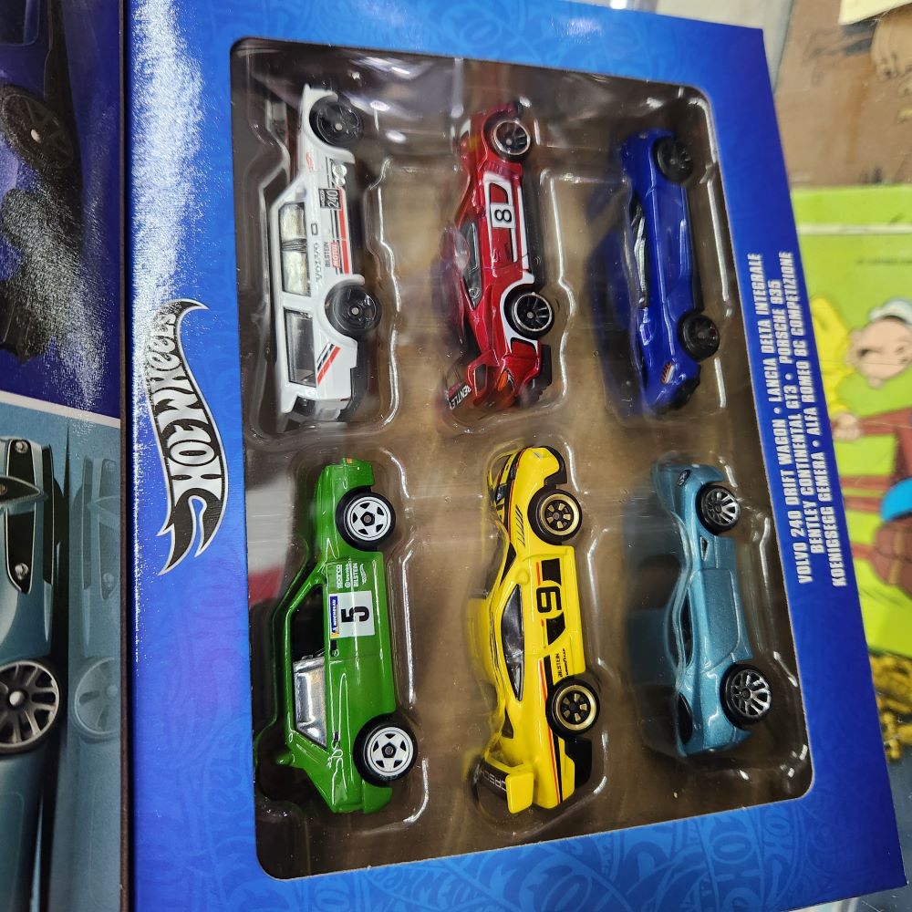 Hot Wheels - 2024 European Themed Multi Pack - Pack of 6 Cars