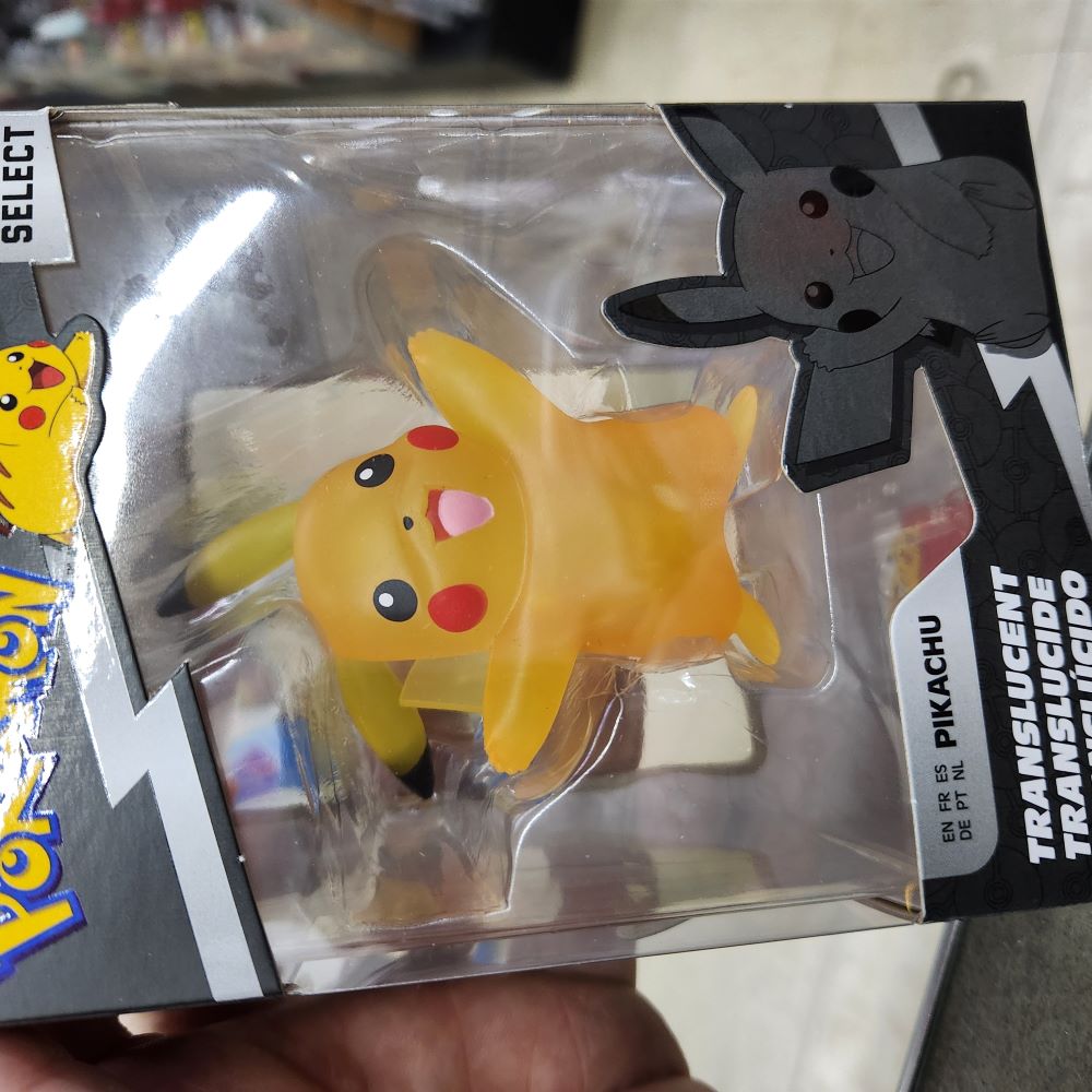 Pokemon - Battle Figure (Translucent Finish) - Pikachu