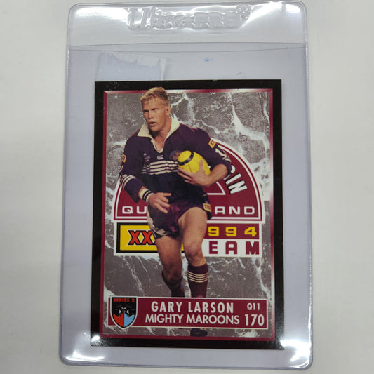 NSWRL - 1994 QLD State Of Origin Team - Gary Larson (Card 170)