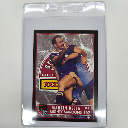 NSWRL - 1994 QLD State of Origin Team - Matrin Bella (Card 162)