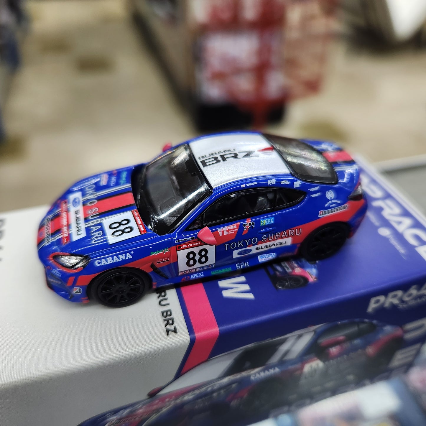 Pop Race - Subaru BRZ 'Tokyo Subaru Racing' - 1:64 Scale