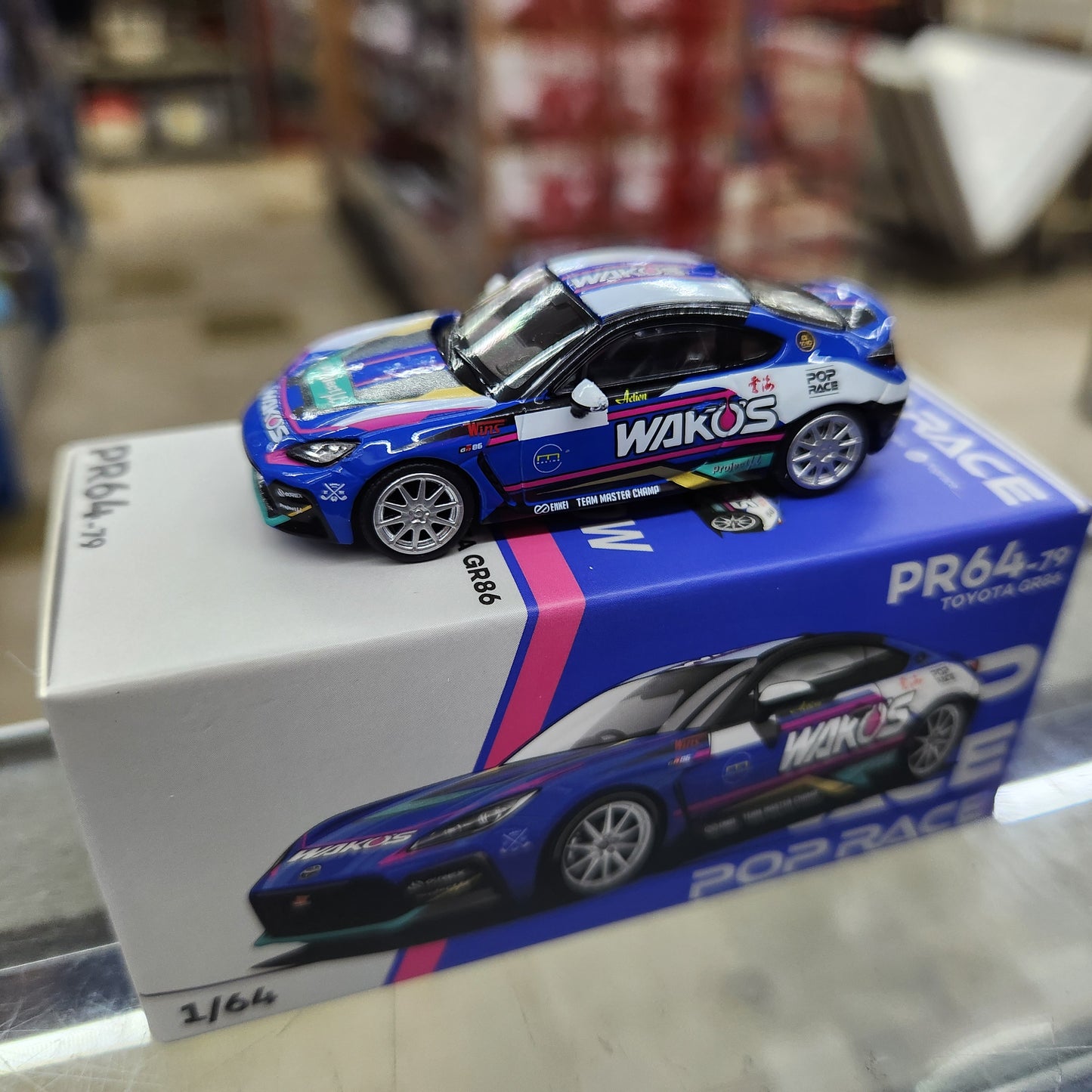 Pop Race - Toyota GR 86 'TMC Wakos' Macau GP 2023 - 1:64 Scale