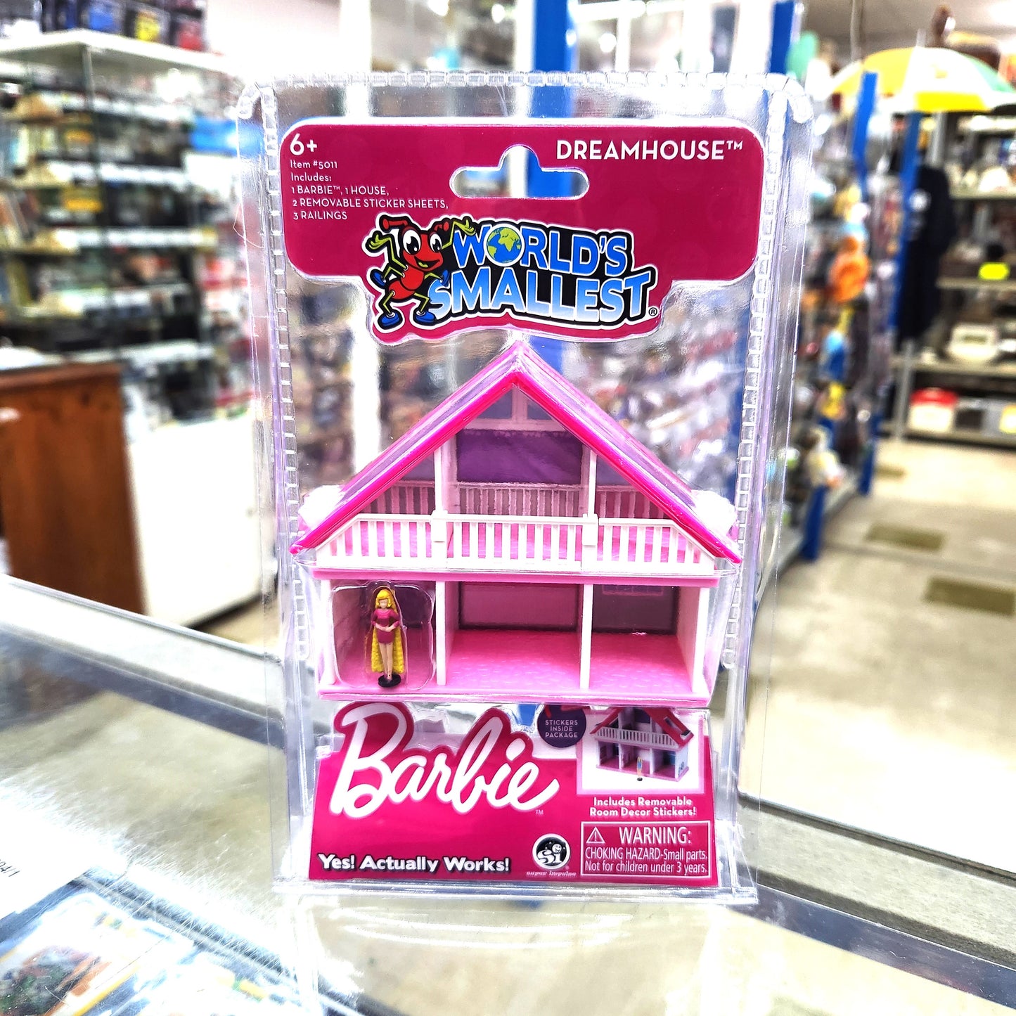 Worlds Smallest - Barbie Dreamhouse with Miniature Barbie Doll (#2)