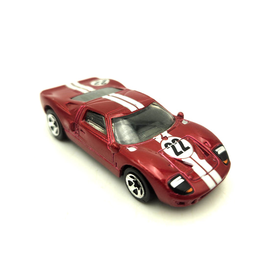 Uncarded - Hot Wheels - Ford GT-40 #22 Maroon