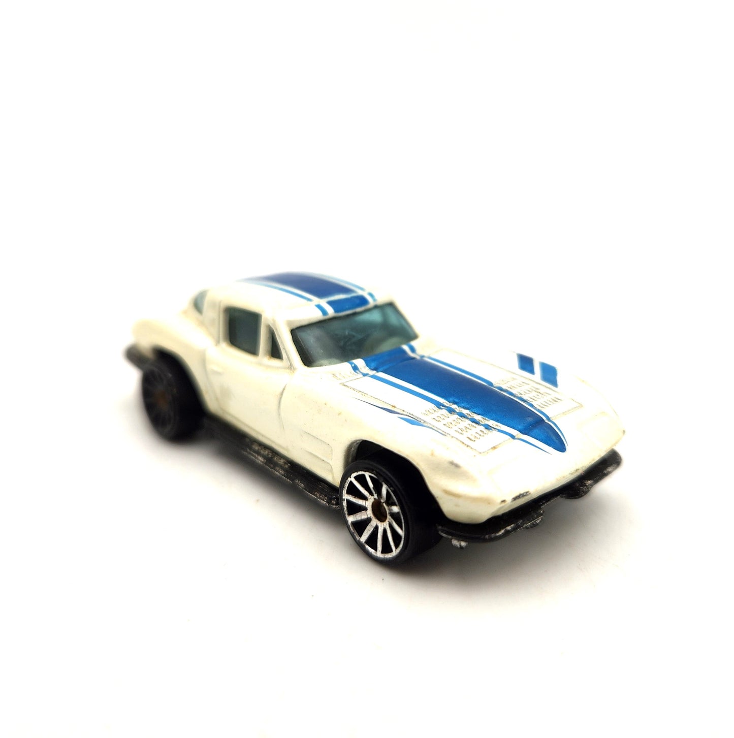 Uncarded - Hot Wheels - Corvette Stingray (Blue/Cream)