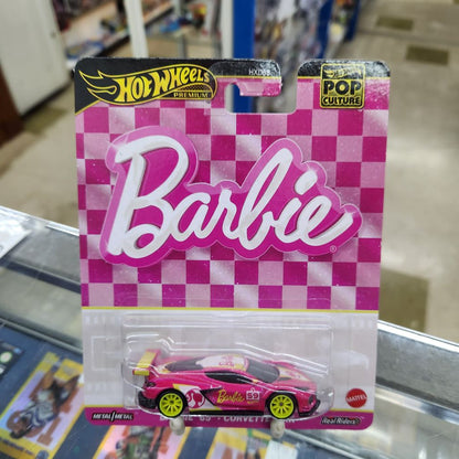 Hot Wheels Premium - Pop Culture (2024 Mix 5) - Barbie '65 Corvette C8.R