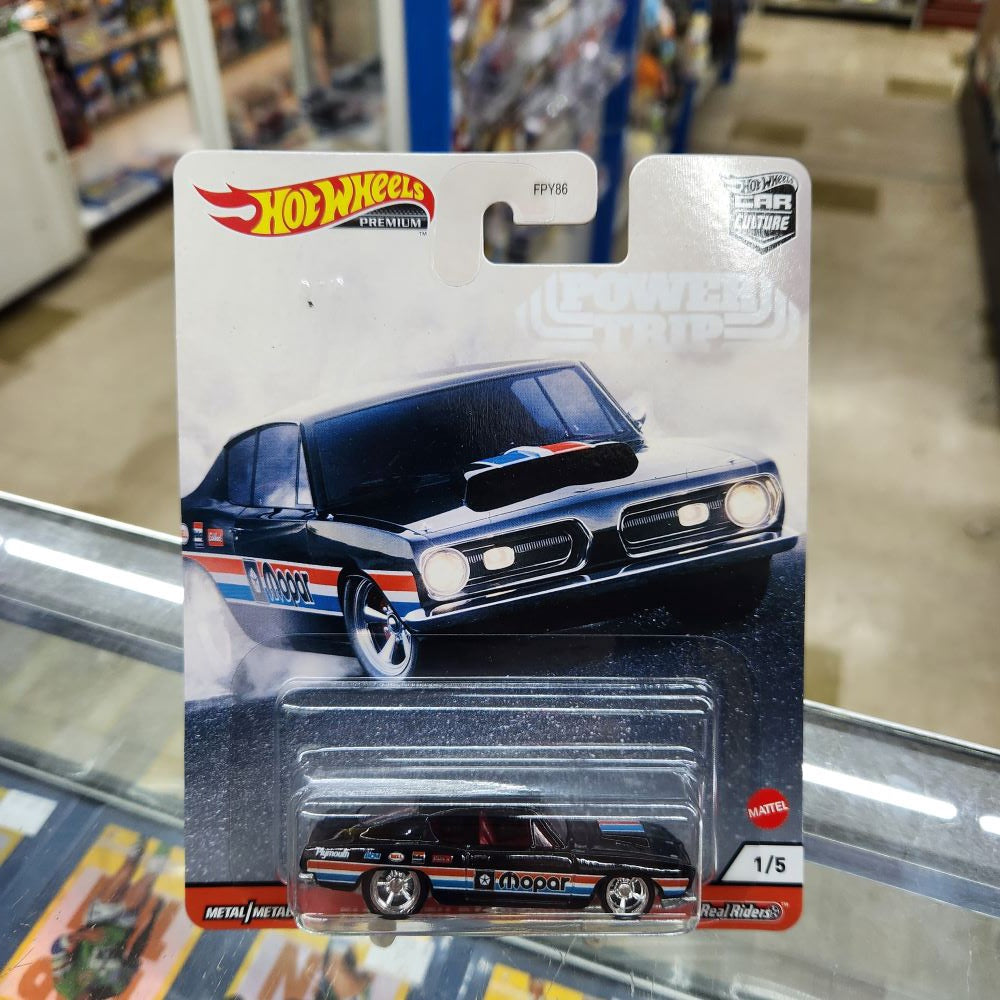 Hot Wheels Premium - Car Culture - Power Trip - Plymouth Barracuda Hemi