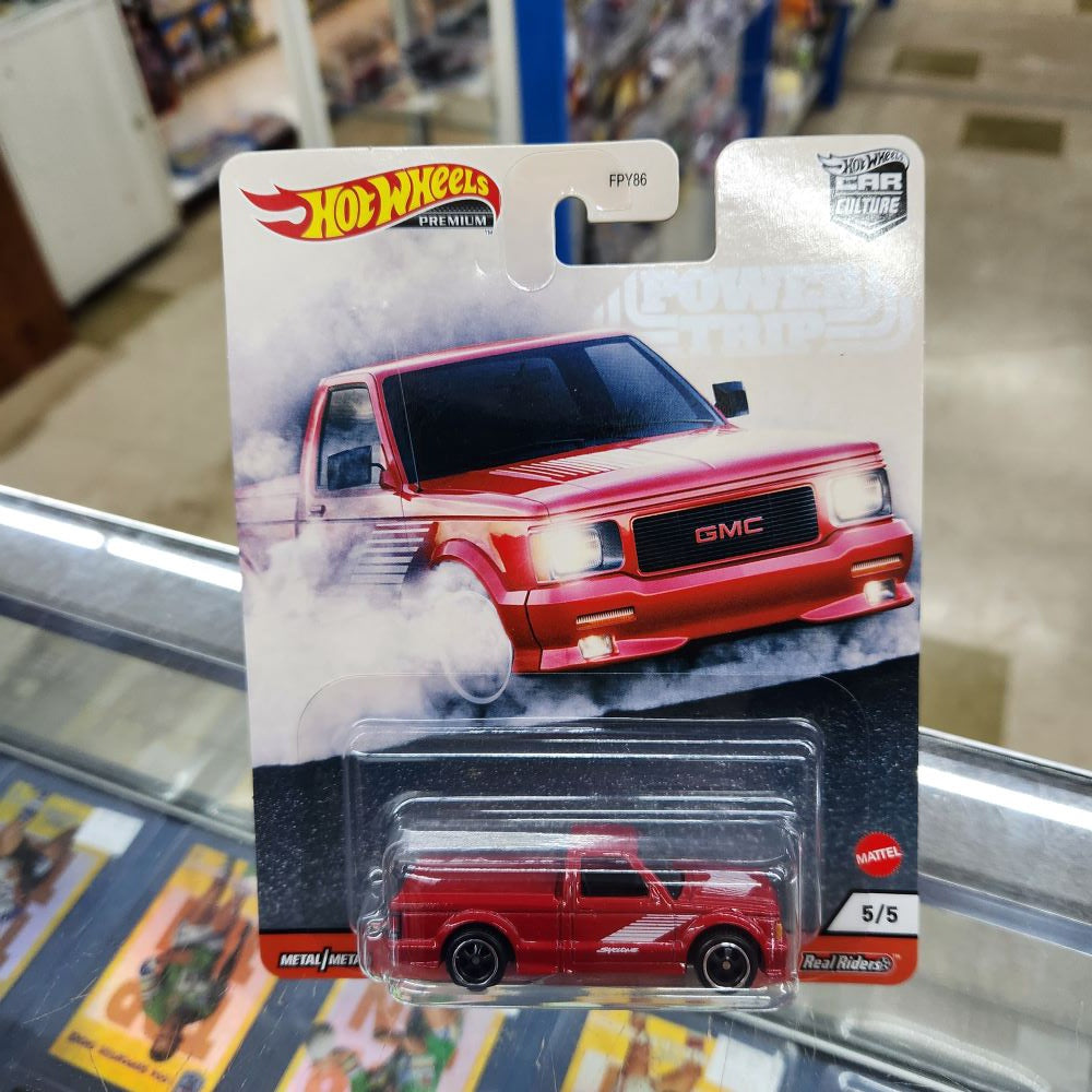 Hot Wheels Premium - Car Culture - Power Trip - 1991 GMC Syclone