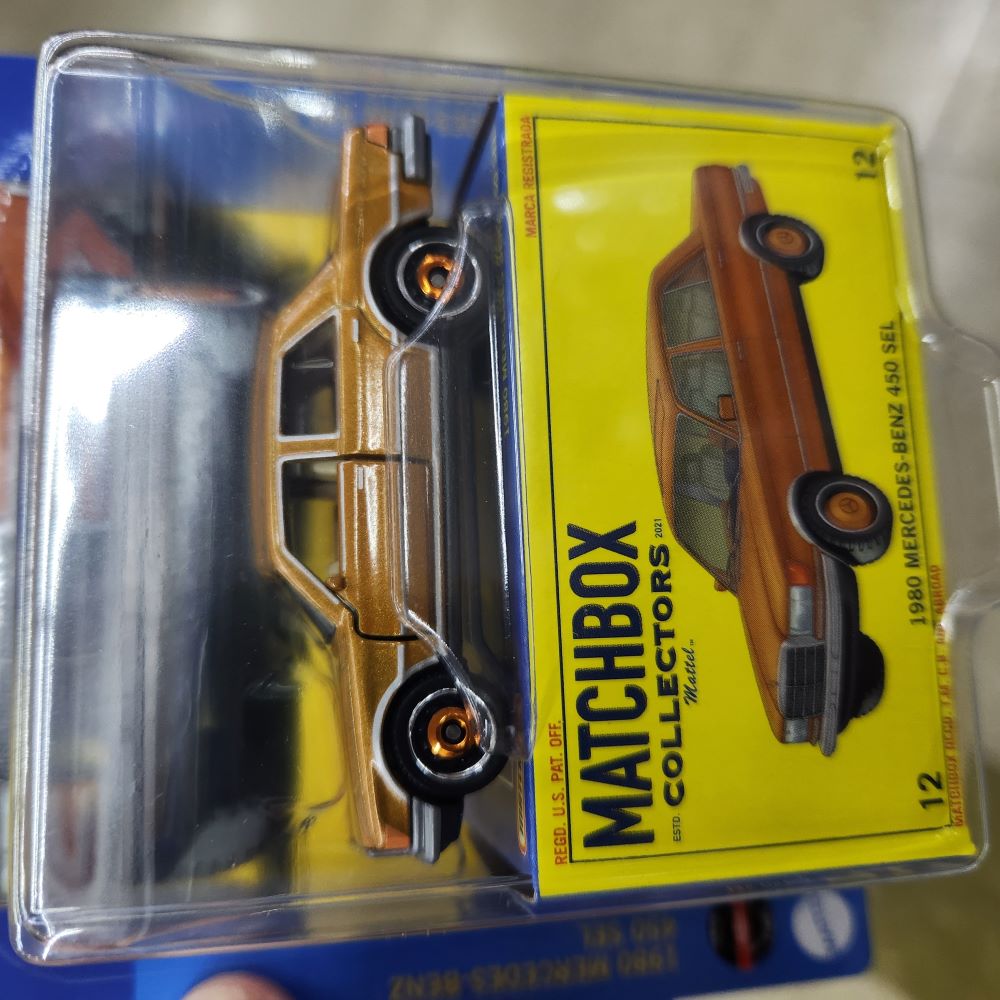 Matchbox Collector Series - 1980 Mercedes-Benz 450 SEL (Gold)