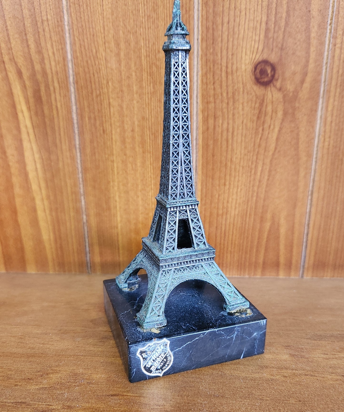 Cute Eiffel Tower on Base - Made in France - 15cm