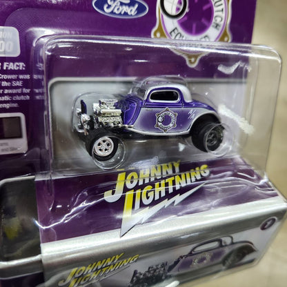 Johnny Lightning - 2023 Collector Tin R3 Vers. B - Crower Cams 1934 Ford Coupe