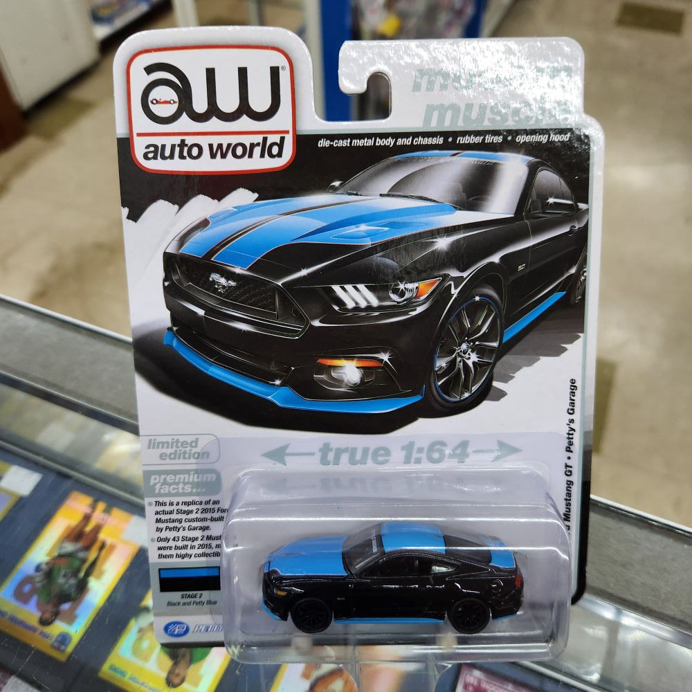 Auto World - 2024 R1 Vers. B Premium Series - 2015 Ford Mustang GT 'Pettys Garage'