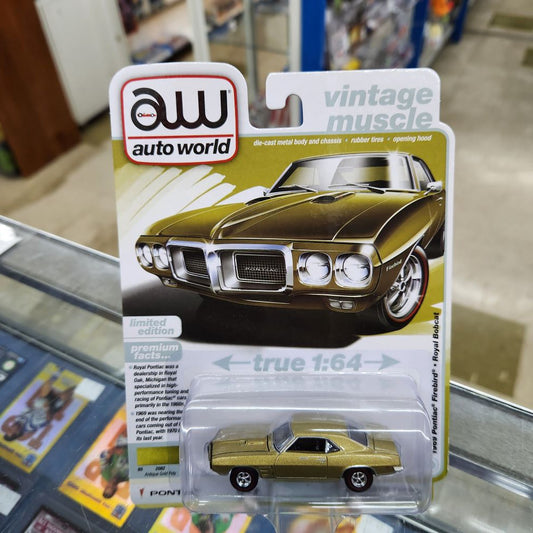 Auto World - 2024 R1 Vers. B Premium Series - 1969 Pontiac Firebird Royal Bobcat