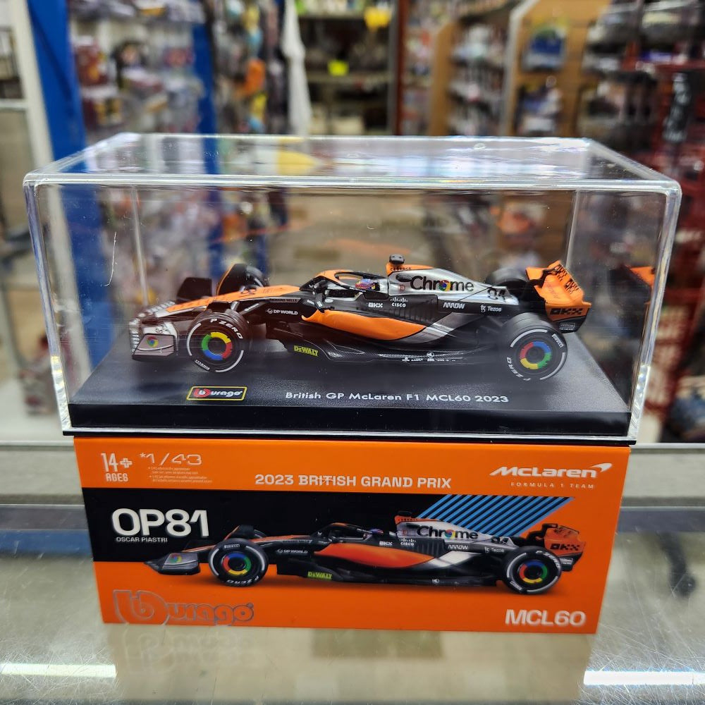 Bburago - 2023 McLaren MCL60 #81 - Oscar Piastri - 1:43 Scale