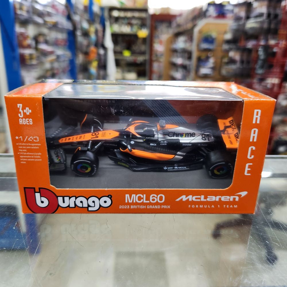 Bburago - McLaren F1 Team MCL60 (2023) -  #81 Oscar Piastri - 1:43 Scale