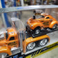 Maisto Muscle Machines - Transports - Series 4 - 1953 Mack Flatbed/1941 Willys Coupe (Model 11)