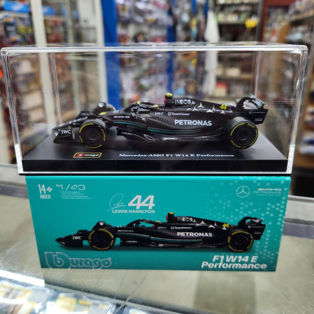 Bburago - 2023 F1 Mercedes W14 #44 - Lewis Hamilton - 1:43 Scale